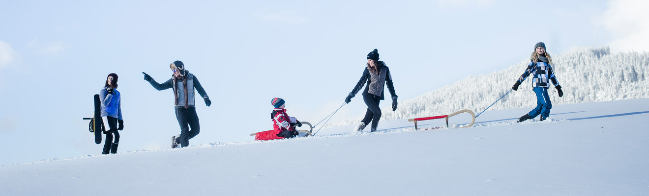 Winterurlaub mit der Familie